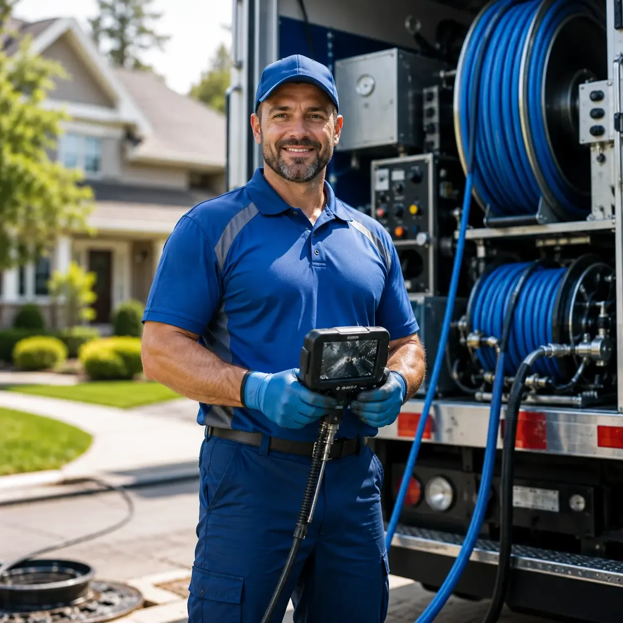 Local outdoor drain cleaning specialists in Leeds, MA